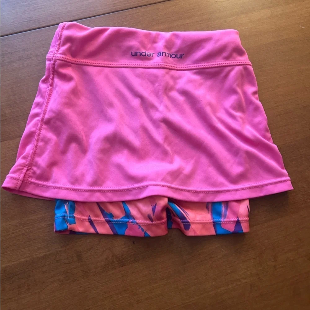 Under Armour Heat Gear Toddler Girls Pink Skort